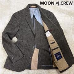 MOON生地】 J.CREW テーラードジャケット ツイード ヘリンボーン