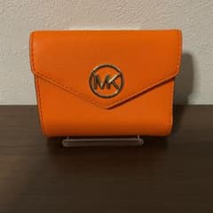 ☆開店セール☆ 未使用品 美品 マイケルコース レザー Carmen 折り財布④ ☆開店セール☆ 人気 美品 マイケルコース レザー Carmen 折り財布⑤
