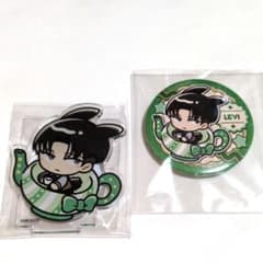 リヴァイ 希少 レア プリロール 缶バッジ アクリルスタンド 進撃の巨人