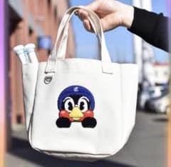 ヤクルトスワローズ　つば九郎　さがら刺繍バッグ　5/21来場者プレゼントのサムネイル