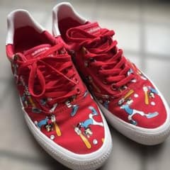【値下げ！】【レア！】adidas Disney グーフィー スニーカー レッドのサムネイル