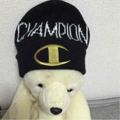 美品♡チャンピオン ニット帽のサムネイル