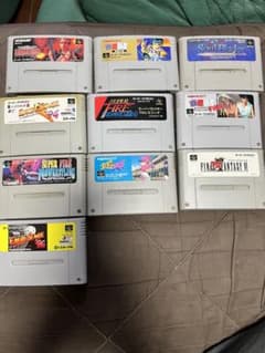 スーパーファミコン　ファミコン　プレステ　ソフトまとめ売り　34個のサムネイル