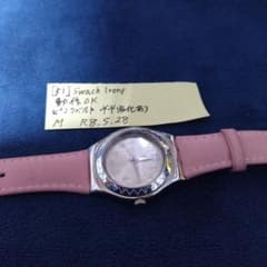 [51] Swatch Irony 가동품 여성 벨트 약간 열화 있음 번역 있음
