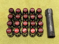 【BBS】レーシングラグナット M12×P1.5 20個 + 専用アダプターのサムネイル
