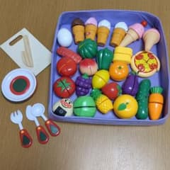 おままごと　食べ物セットのサムネイル