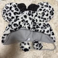 ディズニー ファンキャップ ヒョウ柄 ホワイトのサムネイル