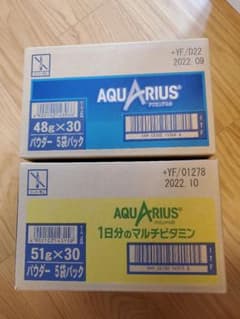 アクエリアス＆アクエリアスビタミン パウダーのサムネイル