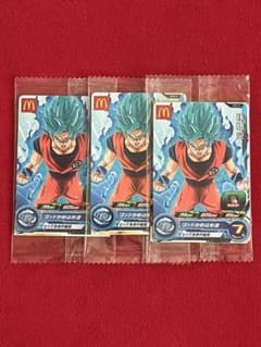 未開封】スーパードラゴンボールヒーローズ マクドナルド限定 孫悟空 3
