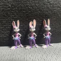 ズートピア ジュディ フィギュア 3体セットのサムネイル