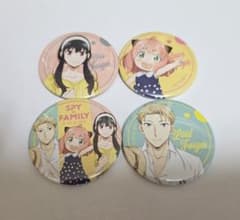 SPY×FAMILY Can Badge Set of 4 (Bulk Sale)