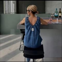MOKA tag denim coveralls オールインワンデニムサロペット MOKA tag denim coveralls オールインワンデニムサロペット - メルカリ