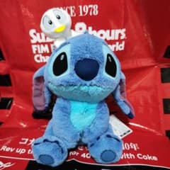 ディズニー　スティッチ　星空サンセット　ペアぬいぐるみ　アヒル　⑥