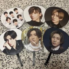 SixTONES 京本大我 うちわ 6点セットのサムネイル