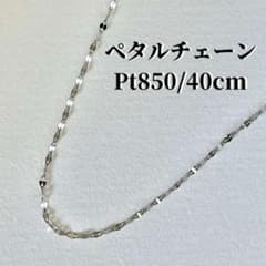 最高品質/日本製プラチナ》ファンタジアペタルネックレス