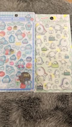 Hangyodon Bonbon Drop シール 2枚セットのサムネイル