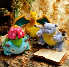 ポケモン ぬいぐるみ セット 初代御三家 リザードン カメックス