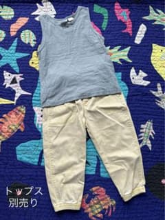 zara ザラ　ストレッチ　バギー　デニムパンツ　104cmのサムネイル