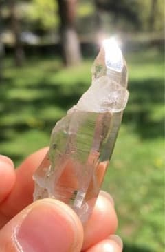 高波動】パキスタン産ハシュピクォーツ ヒマラヤ水晶 スカルドゥ 原石