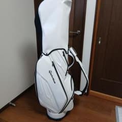 TaylorMade キャディバッグ ホワイト - メルカリ