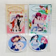 NEW GAME! 아크릴 스탠드 캔 배지 세트