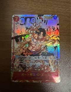 ポートガス・D・エース コミックパラレル OP02-013 コミパラのサムネイル