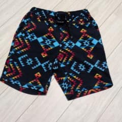 Columbia フリースショートパンツ 総柄 Mサイズ