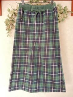 【No.5095】ELKEX®︎  切替えデザイン 台形 タイト ロングスカートのサムネイル