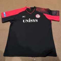 【特注】日本ユニシス UNISYS 限定 ユニフォーム ミズノ バドミントンのサムネイル