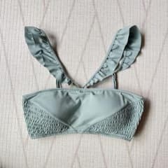 ALEXIA STAM フリルビキニセットアップ 美品】ALEXIA STAM フリルビキニトップ グリーン 水着 Sサイズ - メルカリ