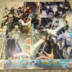 僕のヒーローアカデミア 一番くじ I賞 クリアポスター 5枚セット