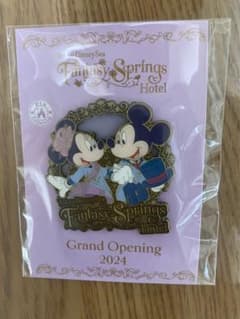 【新品未開封】ファンタジースプリングスホテル ピンバッジのサムネイル