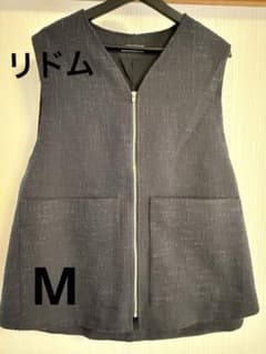 LIDNM LIGHT TWEED LINING VEST - メルカリ