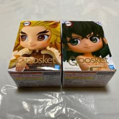 鬼滅の刃 キューポス 煉獄杏寿郎 嘴平伊之助 フィギュアのサムネイル