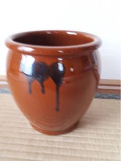 蓋なし　常滑焼 飲食物容器 久松釜２号壺 梅干し壺 味噌壺 タレ壺のサムネイル