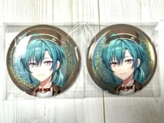 にじさんじ 缶バッジビスケット 緑仙 2個セットのサムネイル