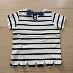 バックリボン付ボーダーTシャツ♡のサムネイル