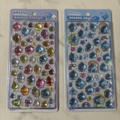 【正規品】しずくちゃんボンボンドロップ シール 2シートセットのサムネイル