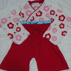 袴ロンパース 女の子のサムネイル