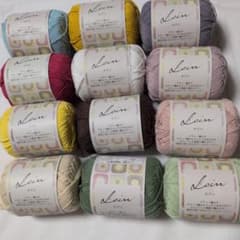 Loin (ロアン)毛糸 12玉セット まとめ売りのサムネイル