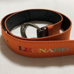LEONARD 여성 벨트 오렌지