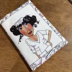 ハンドメイド お薬手帳カバー ロラライハリス ナース ハリス33 - メルカリ