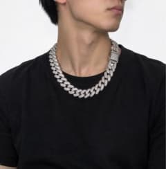 BADHOP着用 ブリンブリンネックレス 18kgp ICEチェーンのサムネイル