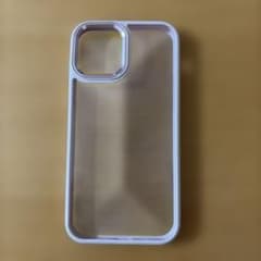 iPhone12用 クリアケース ピンクのサムネイル