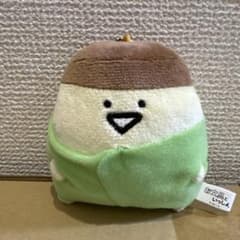문구와 함께 오부구루미 봉제인형 푸딩씨