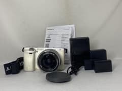SONY α6000 화이트 파워 줌 렌즈 키트