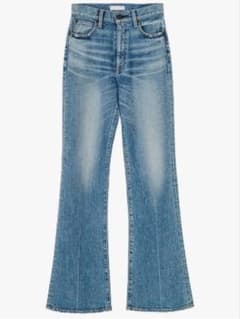 美品 moussy マウジー MVS FLARE フレア 24 デニム - メルカリ