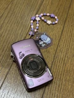 Canon IXY 930is Digital Camera, Purple, with Sanrio Case