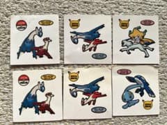 ポケモンパンシール　映画公開33枚