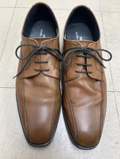 美品REGAL Worth Collection ブラウン レースアップシューズ